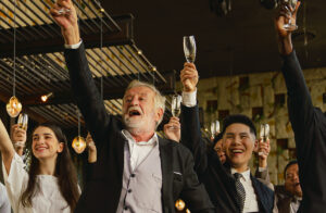 Evento corporativo de sucesso