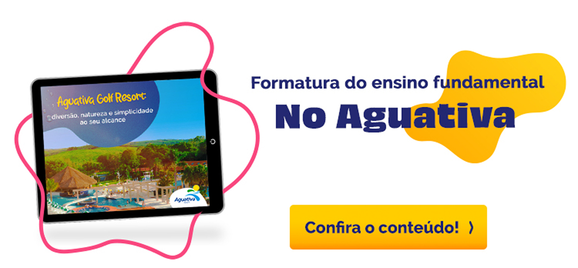 Confira o infográfico do Aguativa Golf Resort sobre o For Fun.