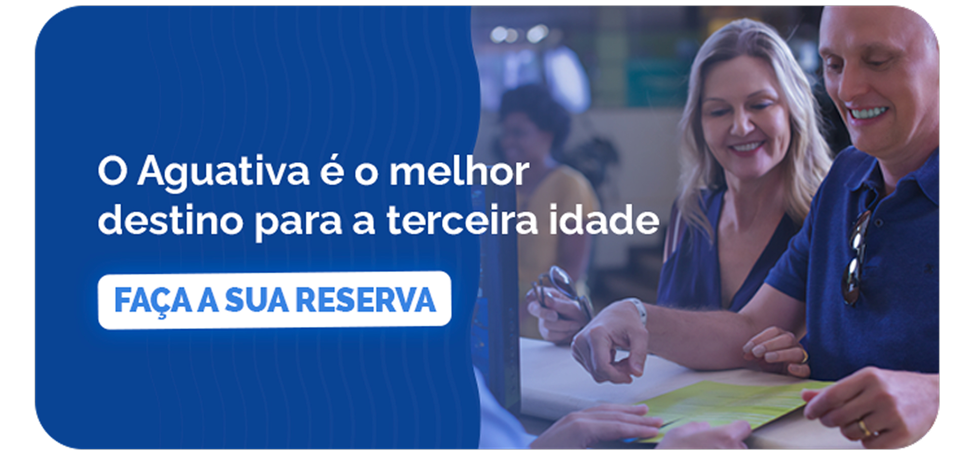O Aguativa é o melhor destino para a terceira idade, faça sua reserva.