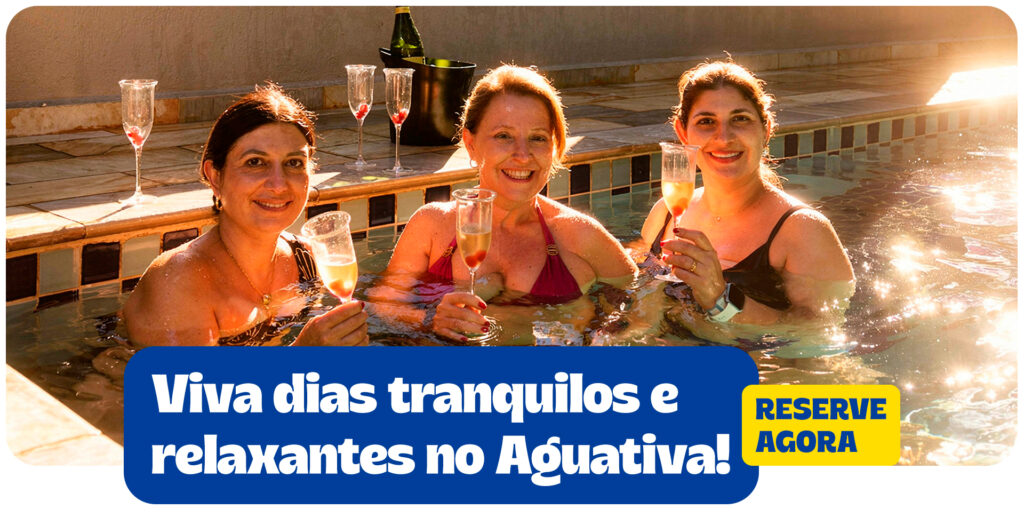 Viva dias tranquilos e relaxantes no Aguativa! Reserve agora.